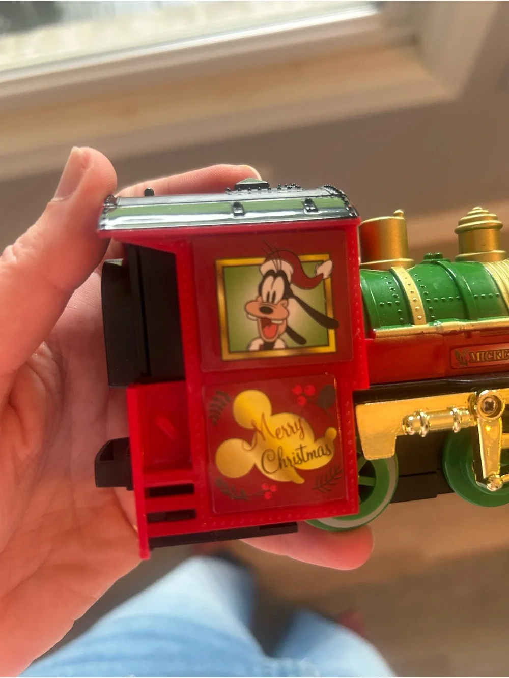 Disney Mickey Mouse Holiday Express Train Locomotive Engine Replacement Goofy